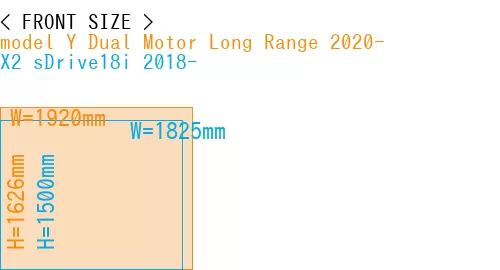 #model Y Dual Motor Long Range 2020- + X2 sDrive18i 2018-